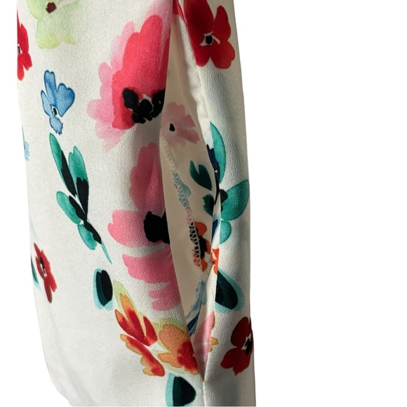 CECE By CYNTHIA STEFFE Sleeveless Floral Drop Waist Charley Dress 4 - Picture 8 of 11